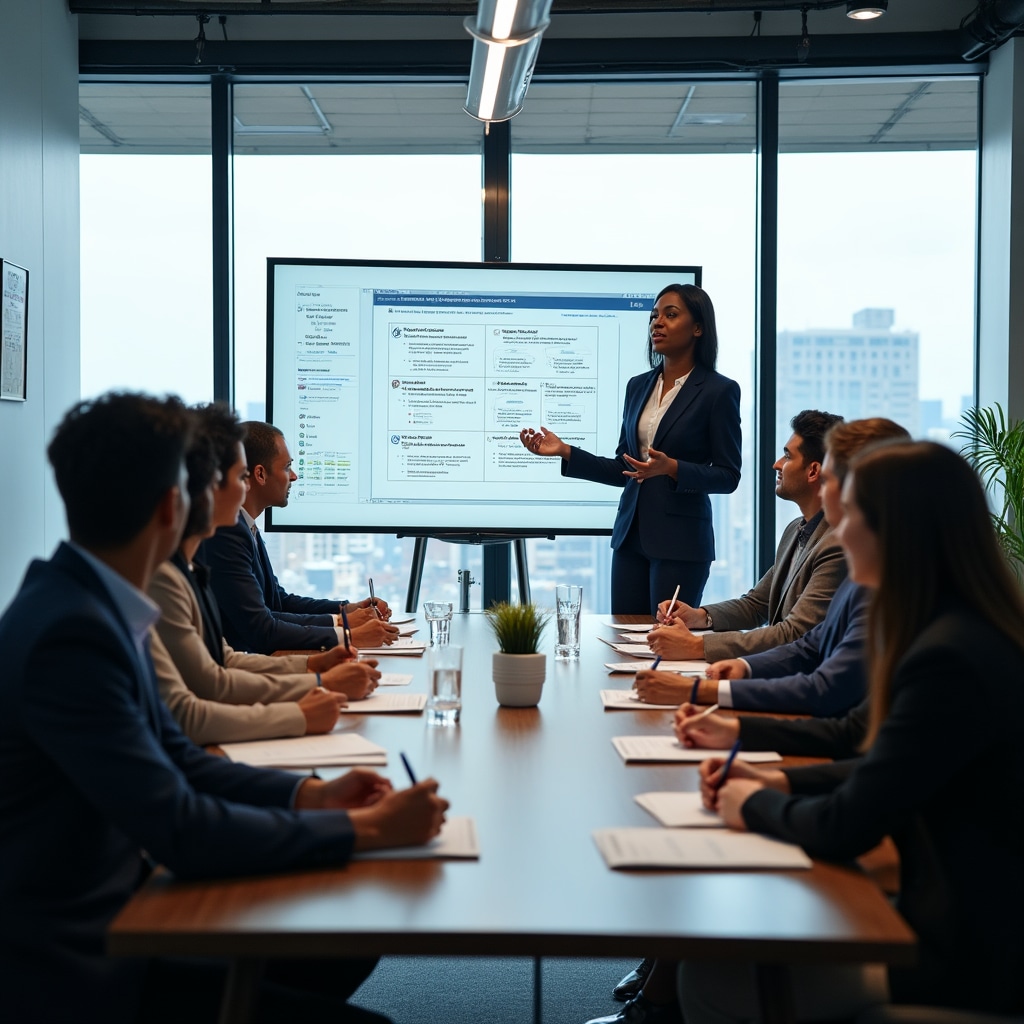 Customized training session tailored to specific organizational needs