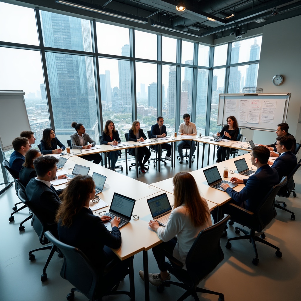 Full-day workshop with multiple practice sessions and group activities